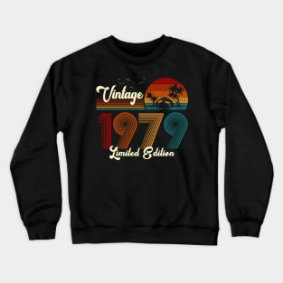 Vintage 1979 Shirt Limited Edition 41st Birthday Gift Crewneck Sweatshirt